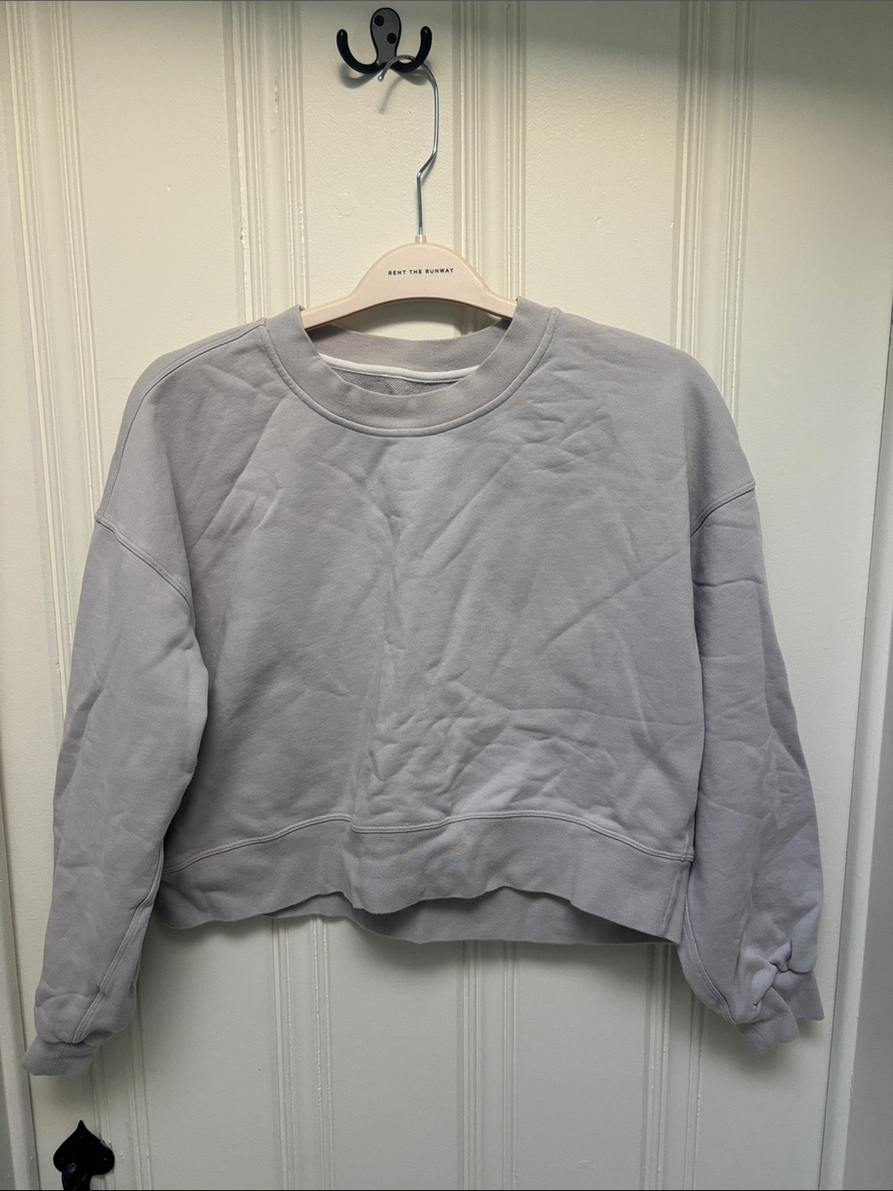 lululemon cropped terry crewneck